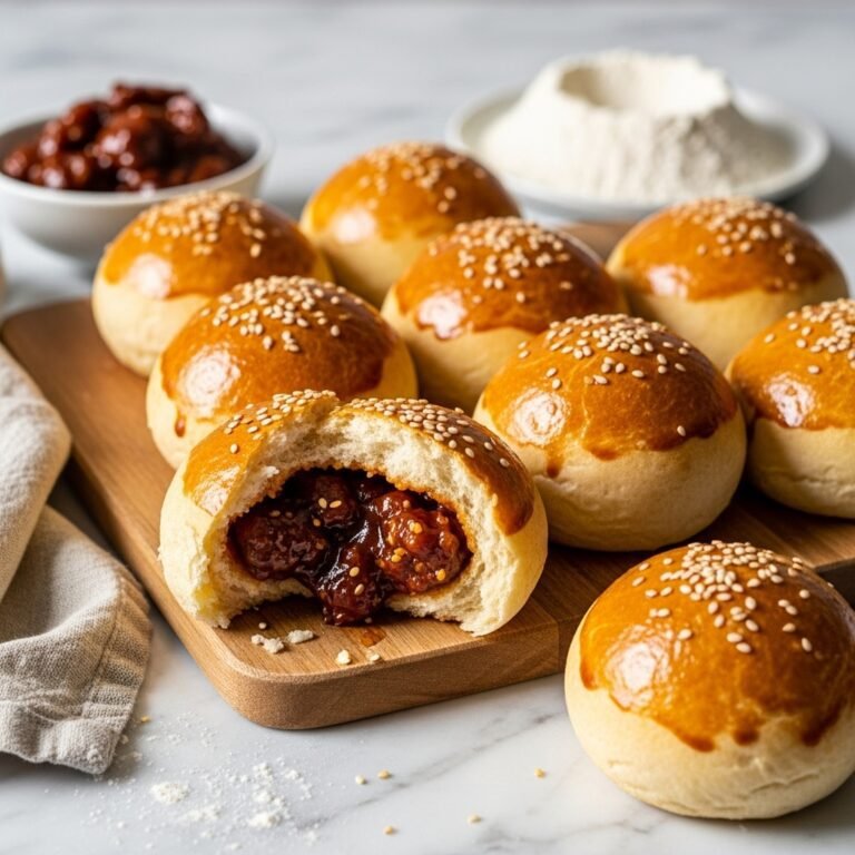 Soft & Savory BBQ Pork Buns: A Warm Bakery-Style Favorite You Can Make at Home