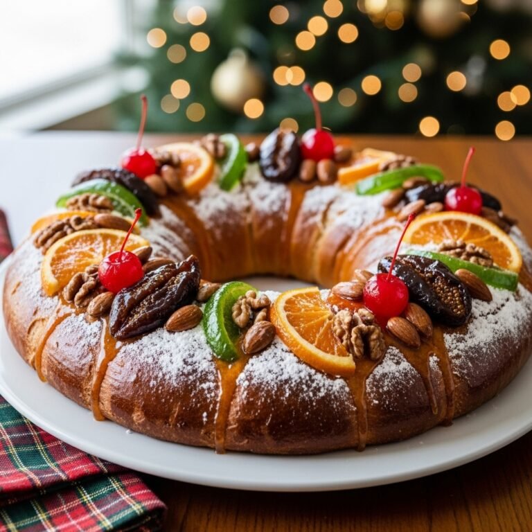 The Jeweled Crown of Christmas: A Bolo Rei (Portuguese King Cake) Recipe