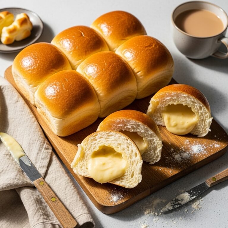 Soft & Fluffy Cream Pan: A Bakery-Style Treat You Can Make at Home