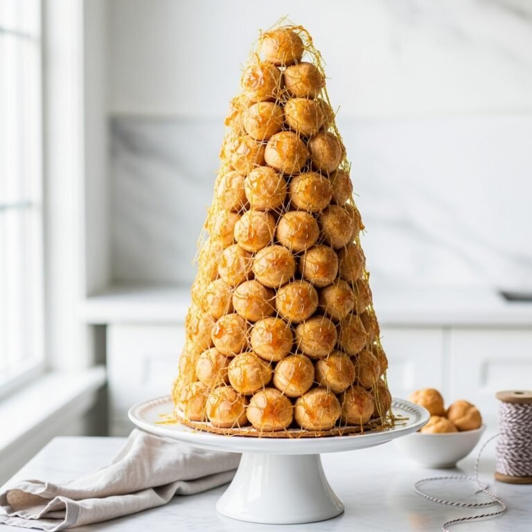 Golden Caramel & Cream: How to Make a Showstopping Croquembouche
