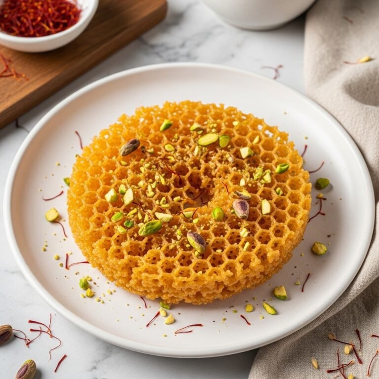 Festive Honeycomb Ghevar: A Delicate Rajasthani Sweet Worth Celebrating