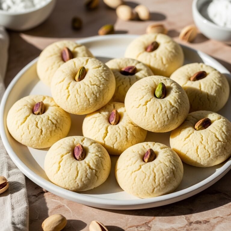 Melt-in-Your-Mouth Ghraybeh: The Softest Middle Eastern Shortbread Cookies