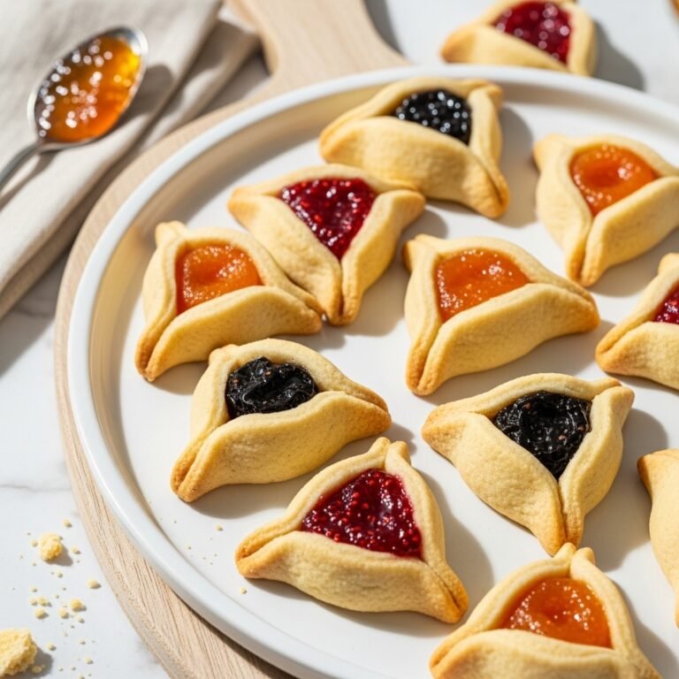 Cozy Hamantaschen Cookies With Jammy Centers and Soft, Golden Edges