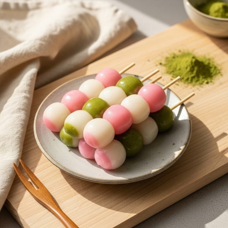 Soft & Chewy Hanami Dango: A Pretty Spring Treat You Can Make at Home