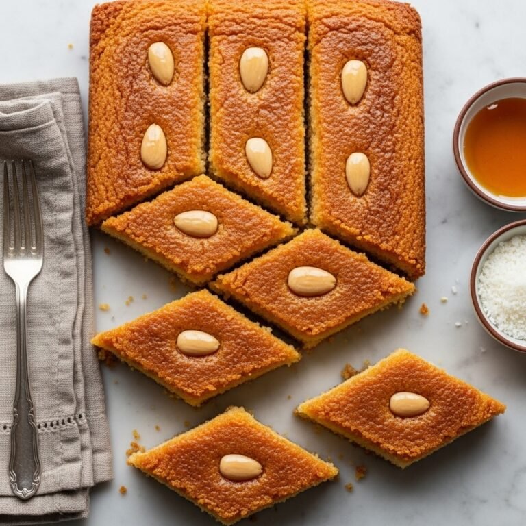 Soft & Syrupy Harissa Cake That Brings Middle Eastern Sweetness to Your Kitchen