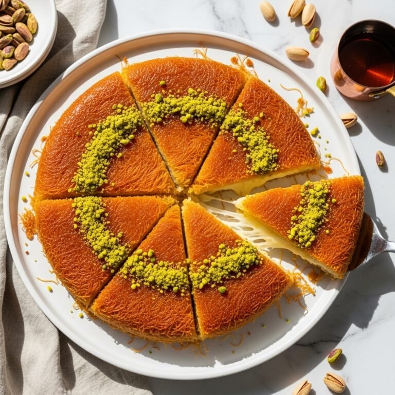 Golden, Gooey, and Completely Irresistible: A Knafeh Recipe You’ll Fall in Love With