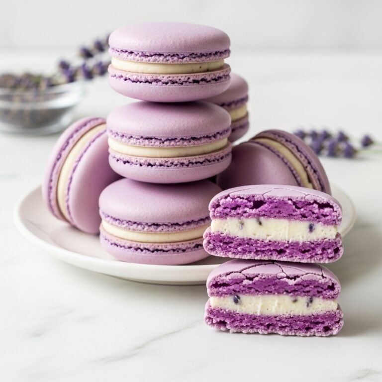 Like a French Pâtisserie: A No-Fear Guide to Delicate Lavender Macarons