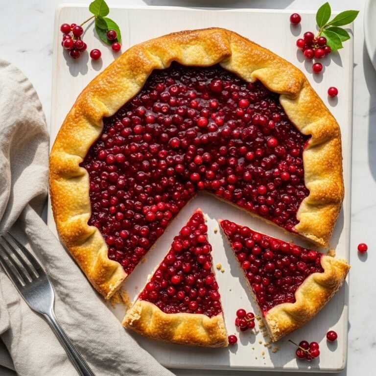 Lingonberry Tart That Tastes Like Nordic Cozy