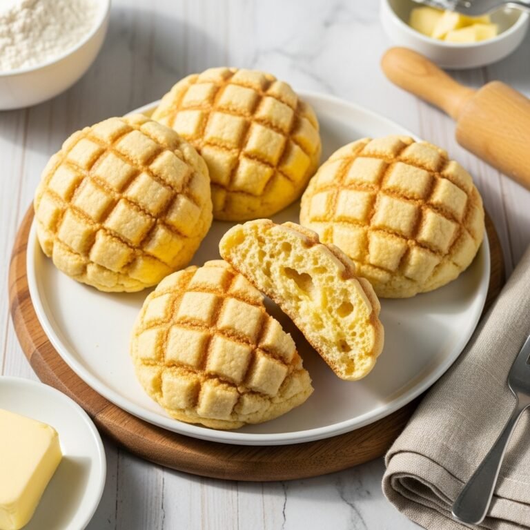 Soft, Sweet, Bakery-Style Melonpan You Can Make at Home