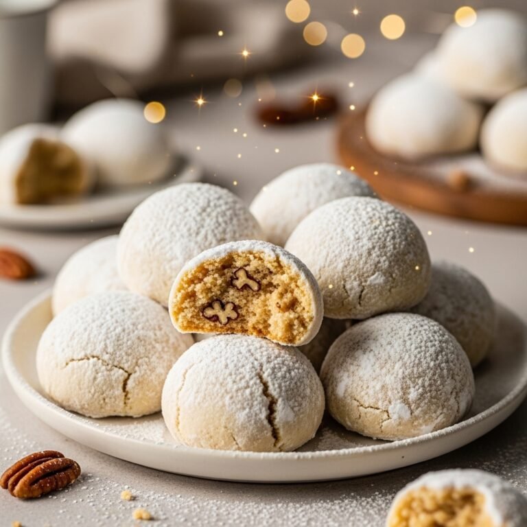 Melt-in-Your-Mouth Mexican Wedding Cakes