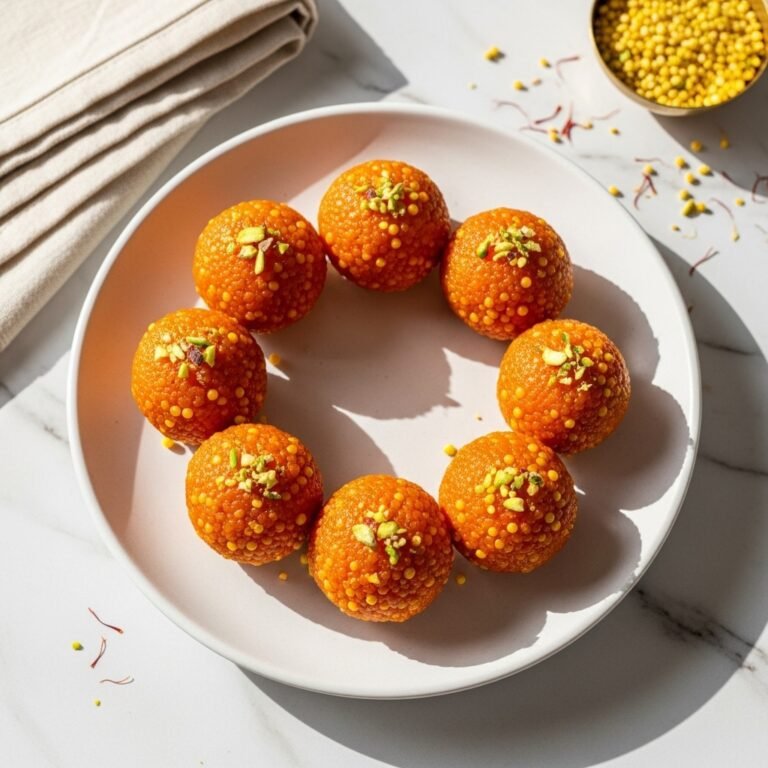 Bright & Delicate Motichoor Ladoos That Bring Celebration to Every Bite