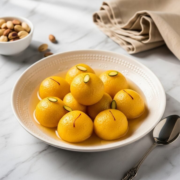 Golden Rajbhog: A Luxurious Bengali Sweet That Feels Like Pure Celebration
