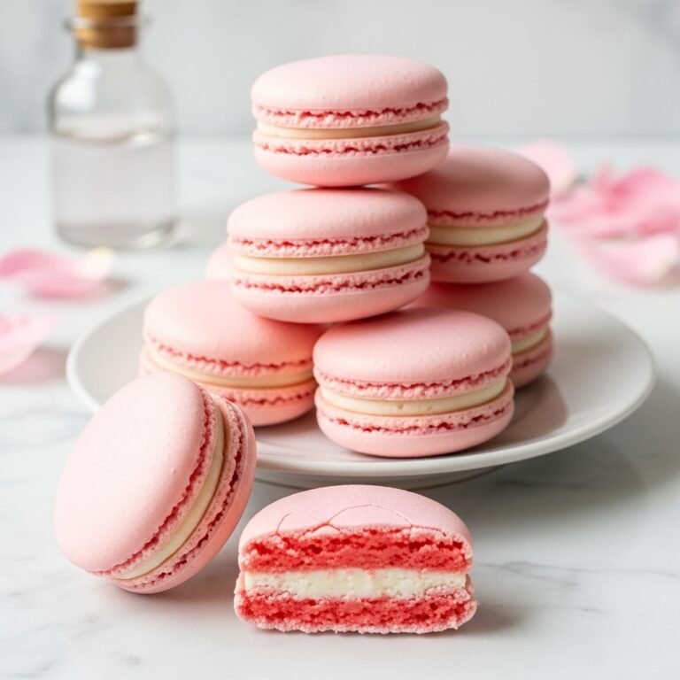 Like a Parisian Bakery: A No-Fear Guide to Delicate Rose Macarons