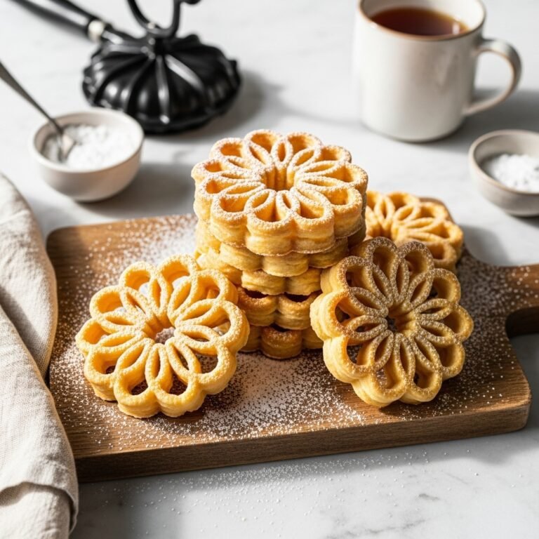 Crispy Scandinavian Rosettes That Melt Like Snowflakes on Your Tongue