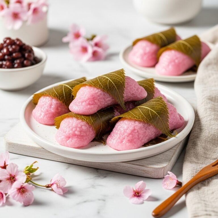 Soft & Pretty Sakura Mochi for a Touch of Spring at Home