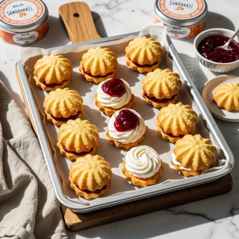 Buttery Norwegian Sandbakkels With Crisp Edges and Tender Centers