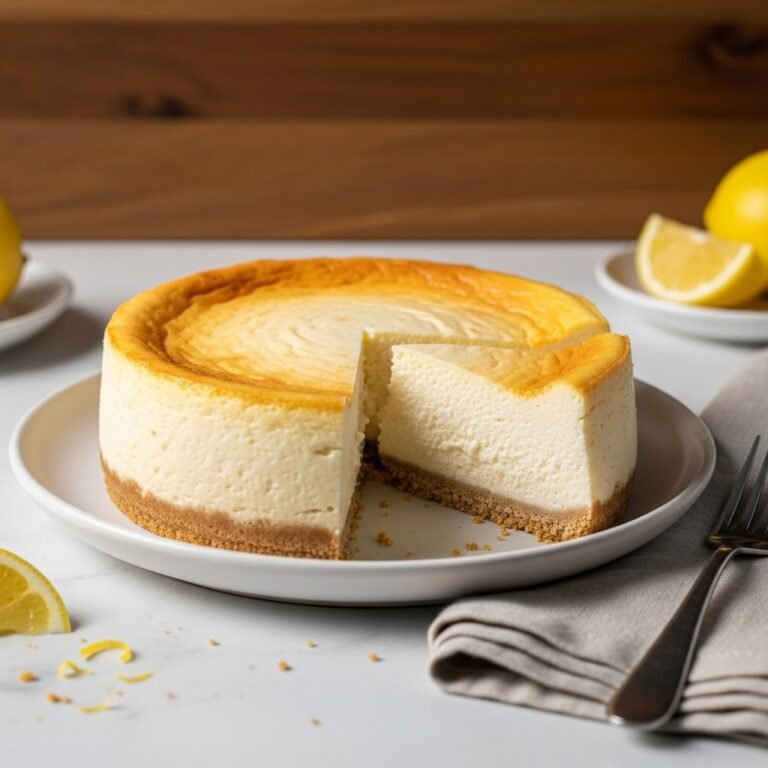 Creamy Sernik That Brings Cozy Bakery Vibes to Your Kitchen