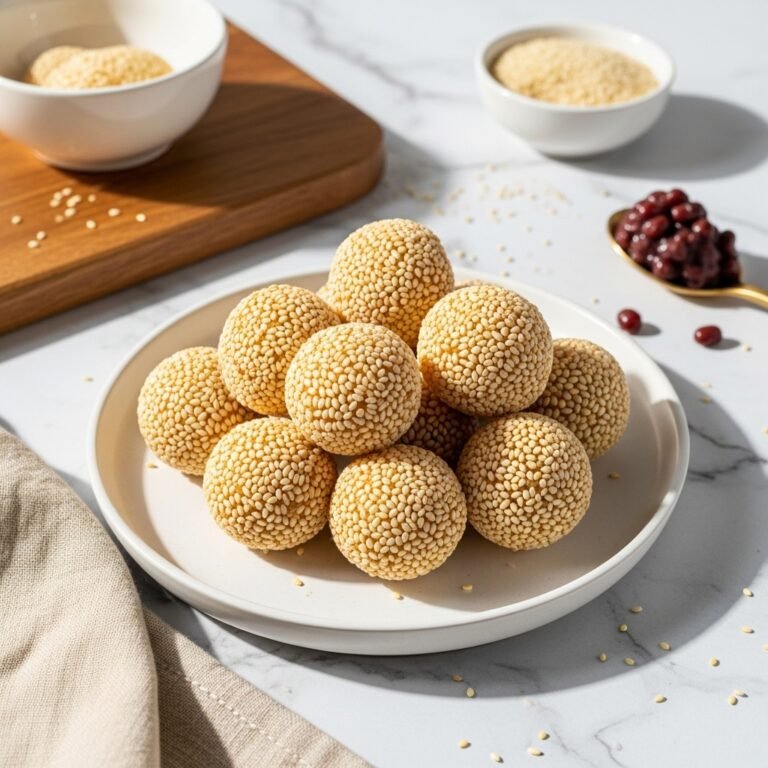 Crispy, Chewy Sesame Balls That Bring Dim Sum Joy Straight to Your Kitchen