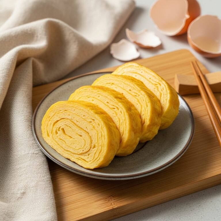 Soft & Sweet Tamagoyaki: A Cozy Japanese Rolled Omelet You Can Make Anytime