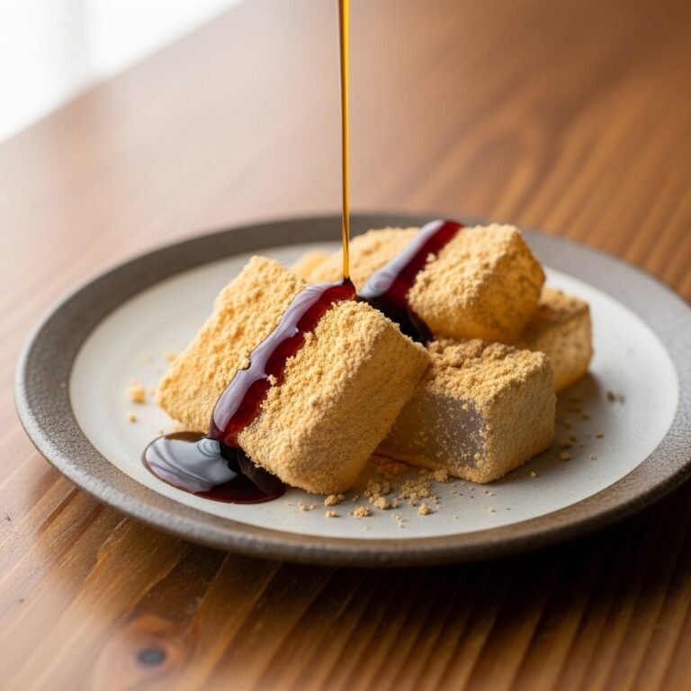 Warabi Mochi Recipe – Soft, Chewy, and Delightfully Cool