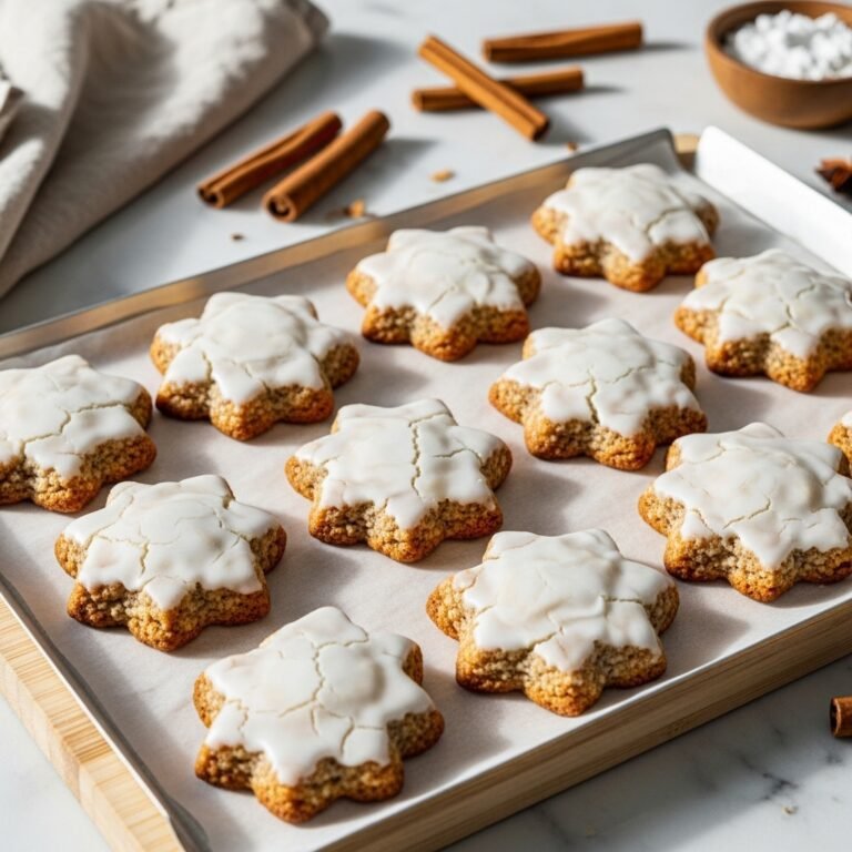 Cinnamon-Glazed Zimtsterne That Make the Coziest Winter Treat