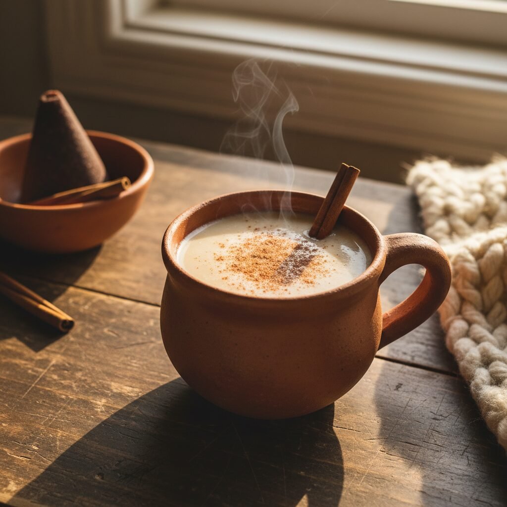 Creamy Cinnamon-Vanilla Atole (A Warm Hug in a Mug)