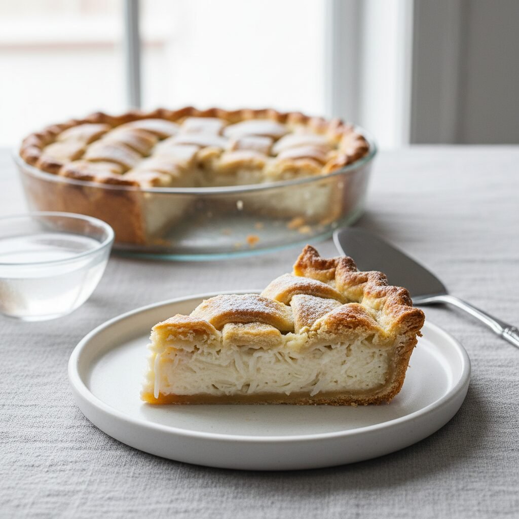 Heavenly Creamy Buko Pie with a Flaky Butter Crust