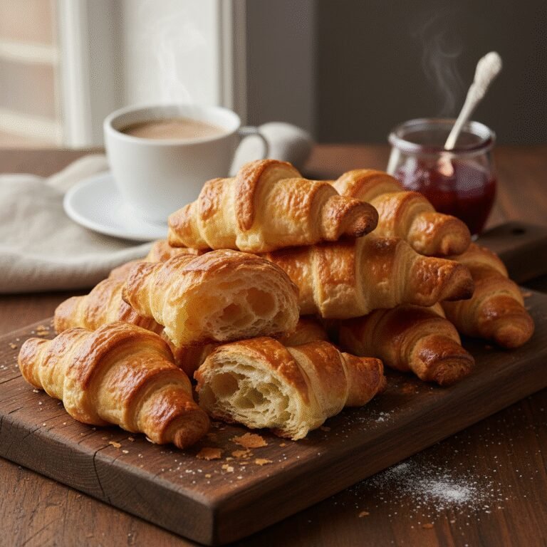 Flaky, Buttery Homemade Cuernos (Mexican Crescent Rolls)