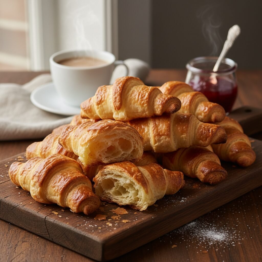 Flaky, Buttery Homemade Cuernos (Mexican Crescent Rolls)