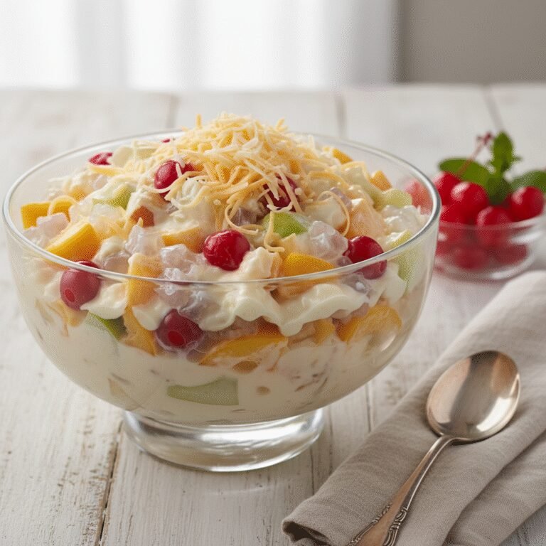 Creamy Dreamy Filipino Fruit Salad (Just 5 Ingredients!)