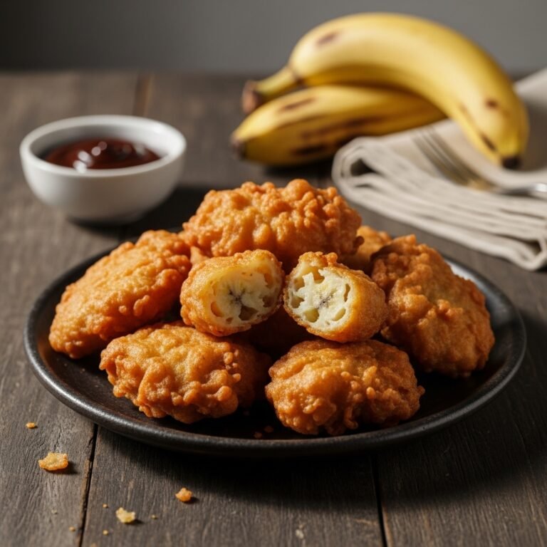 Extra Crispy Indonesian Banana Fritters (Goreng Pisang)