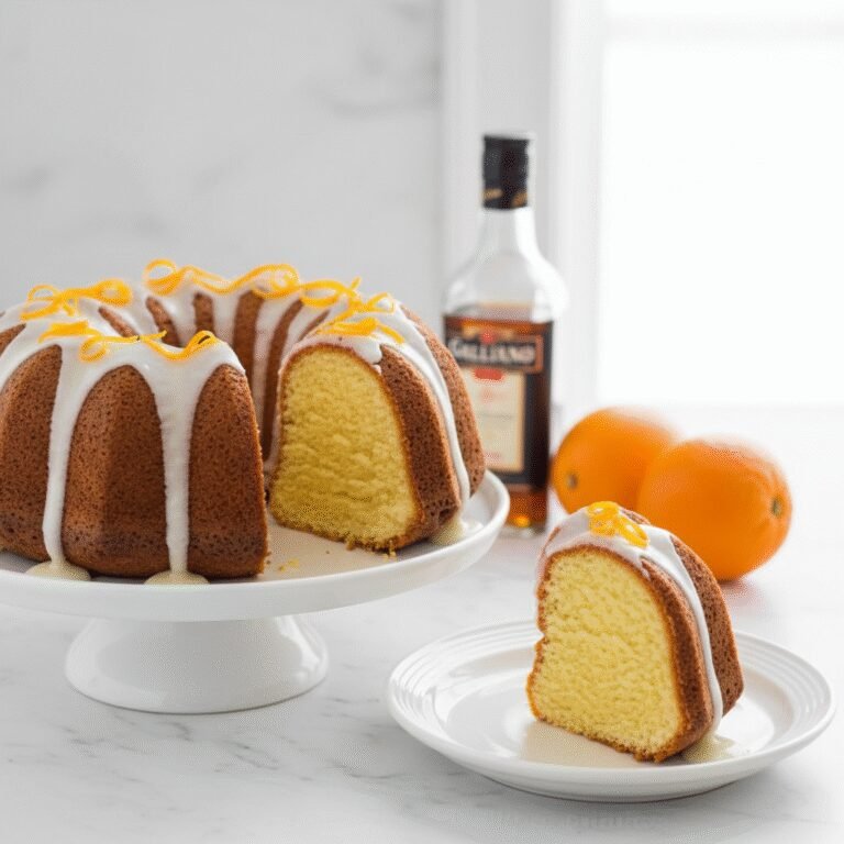Sunshine Citrus & Vanilla Harvey Wallbanger Bundt Cake