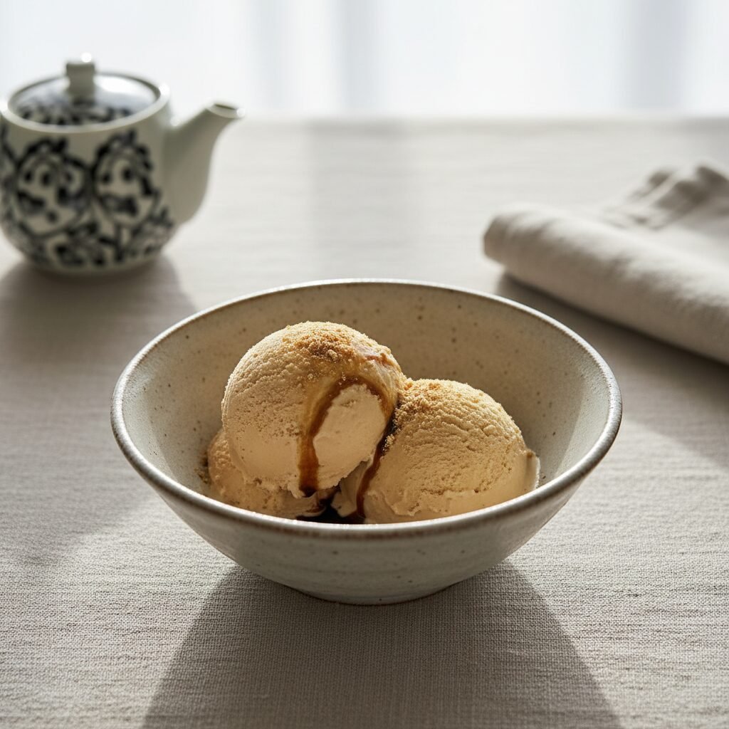 Creamy Toasted Soybean Kinako Ice Cream