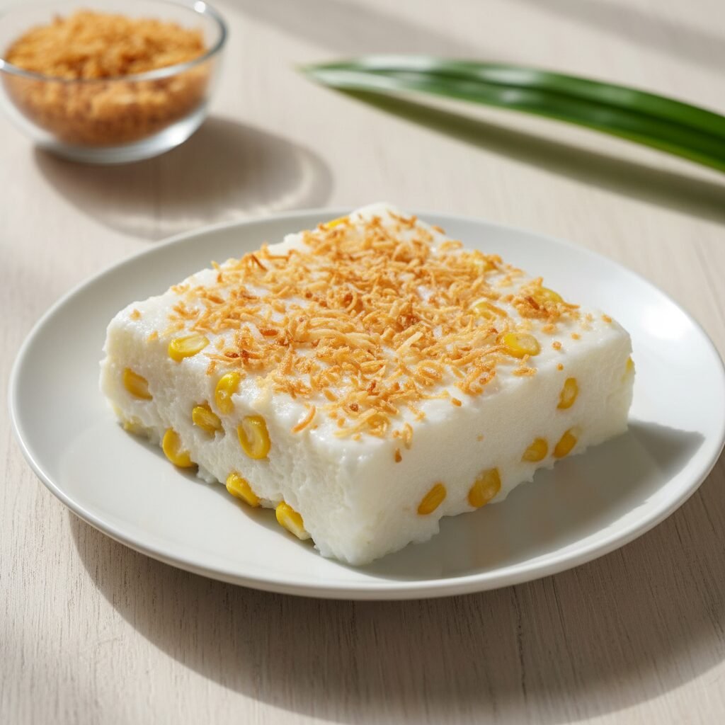 Creamy Dreamy Coconut Corn Pudding (Maja Blanca)