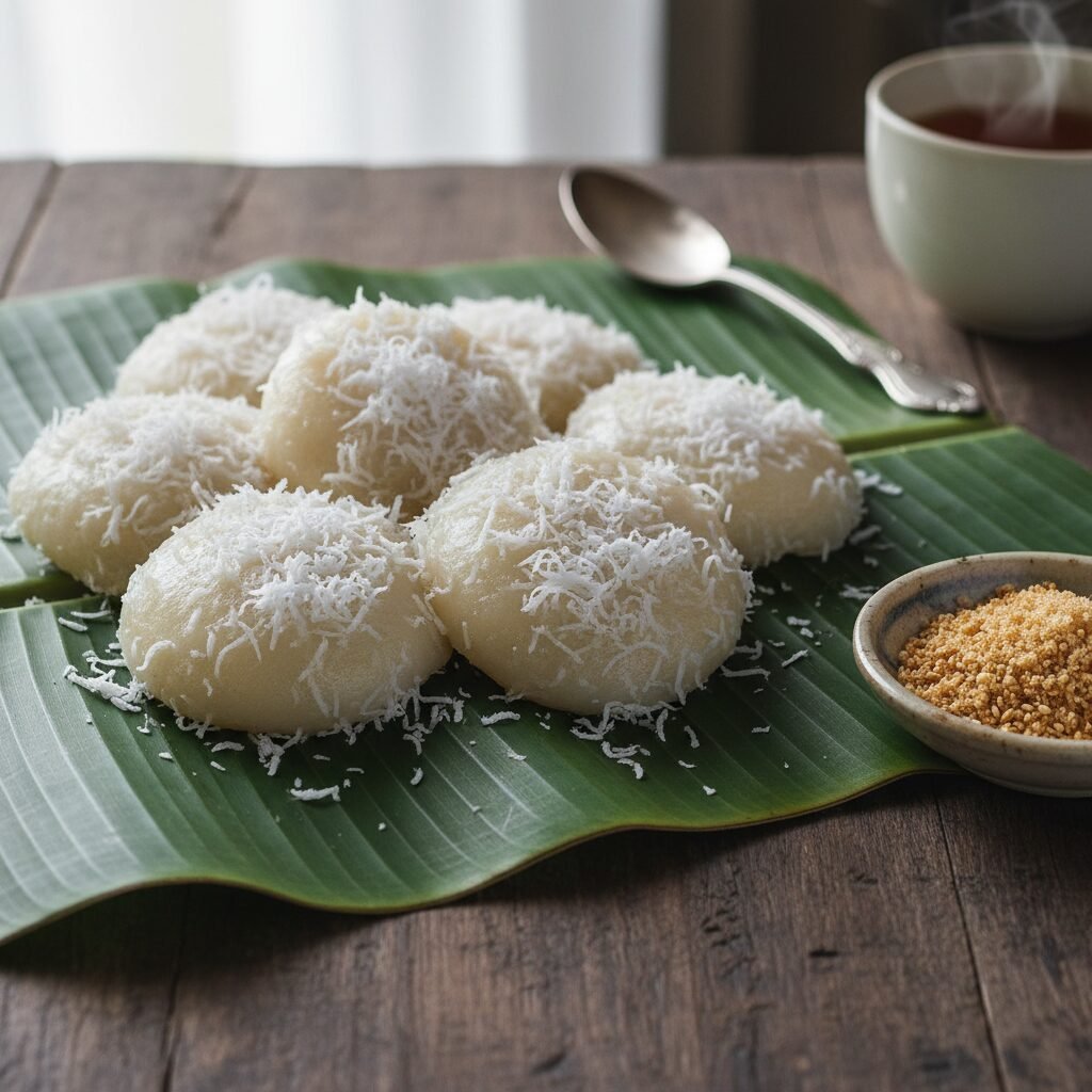 Chewy Coconut Dream Dumplings (Filipino Palitaw)