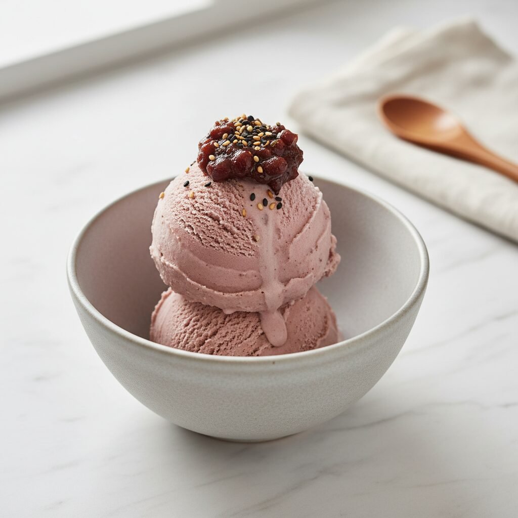 Velvety Sweet Red Bean Ice Cream (Easy Homemade Recipe)