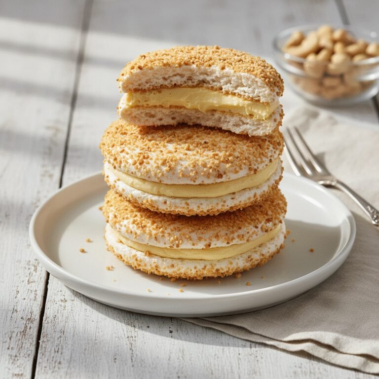 Heavenly Filipino Cashew Meringue Cookies (Silvanas)