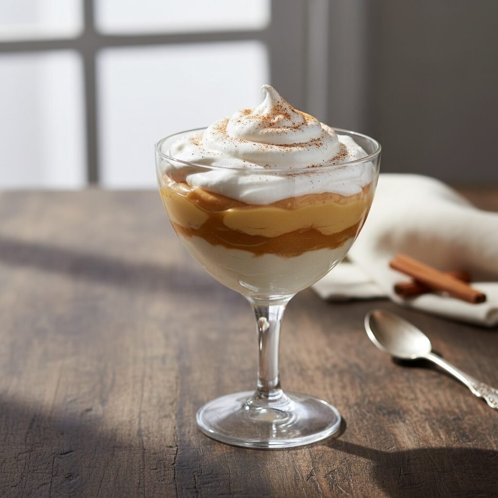 Silky Peruvian 'Sigh' with Port Meringue (Suspiro Limeño)